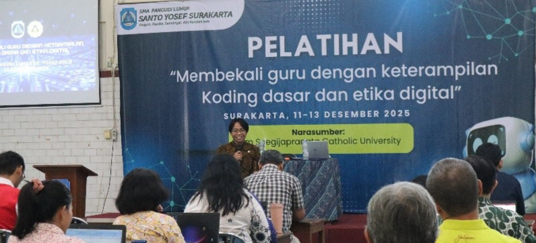 Membangun Masa Depan dari Ruang Kelas Transformasi Digital Guru SMA PL St. Yosef Solo