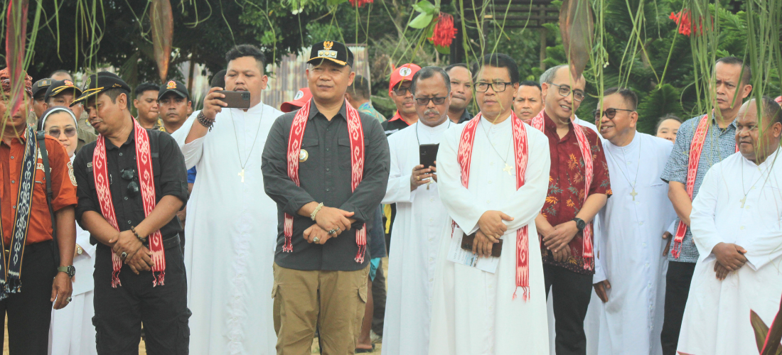 Bupati Ketapang Resmikan Asrama Putra ST. Sebastianus Tanjung ,Perkuat Akses Pendidikan Pedalaman