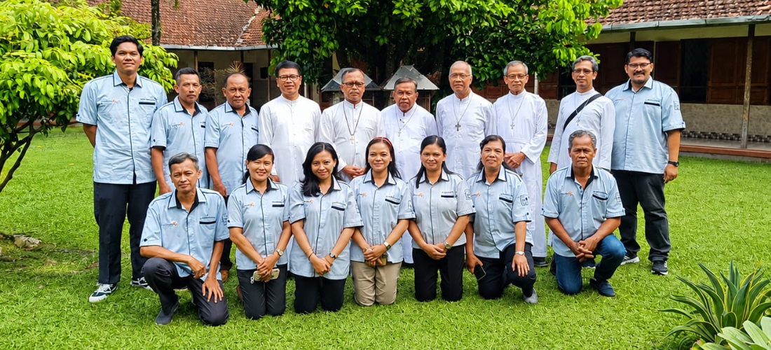 Kunjungan Karya Kerasulan di Percetakan PL